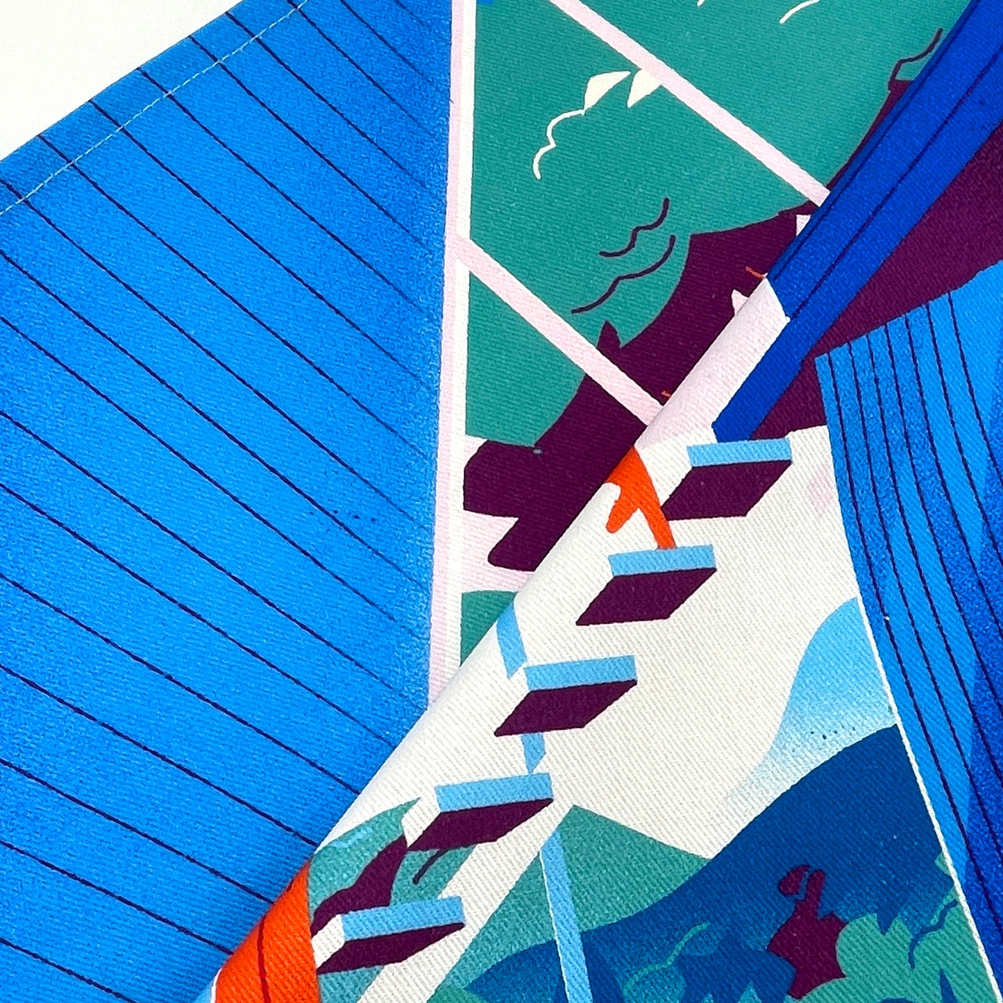 DIAGONAL HOUSE dish towel - Steve Scott