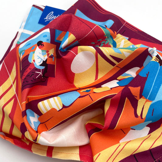 SQUARE HOUSE dish towel - Steve Scott