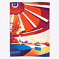 CIRCLE HOUSE dish towel - Steve Scott