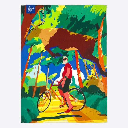 BIKE dish towel - Gianluca Folì